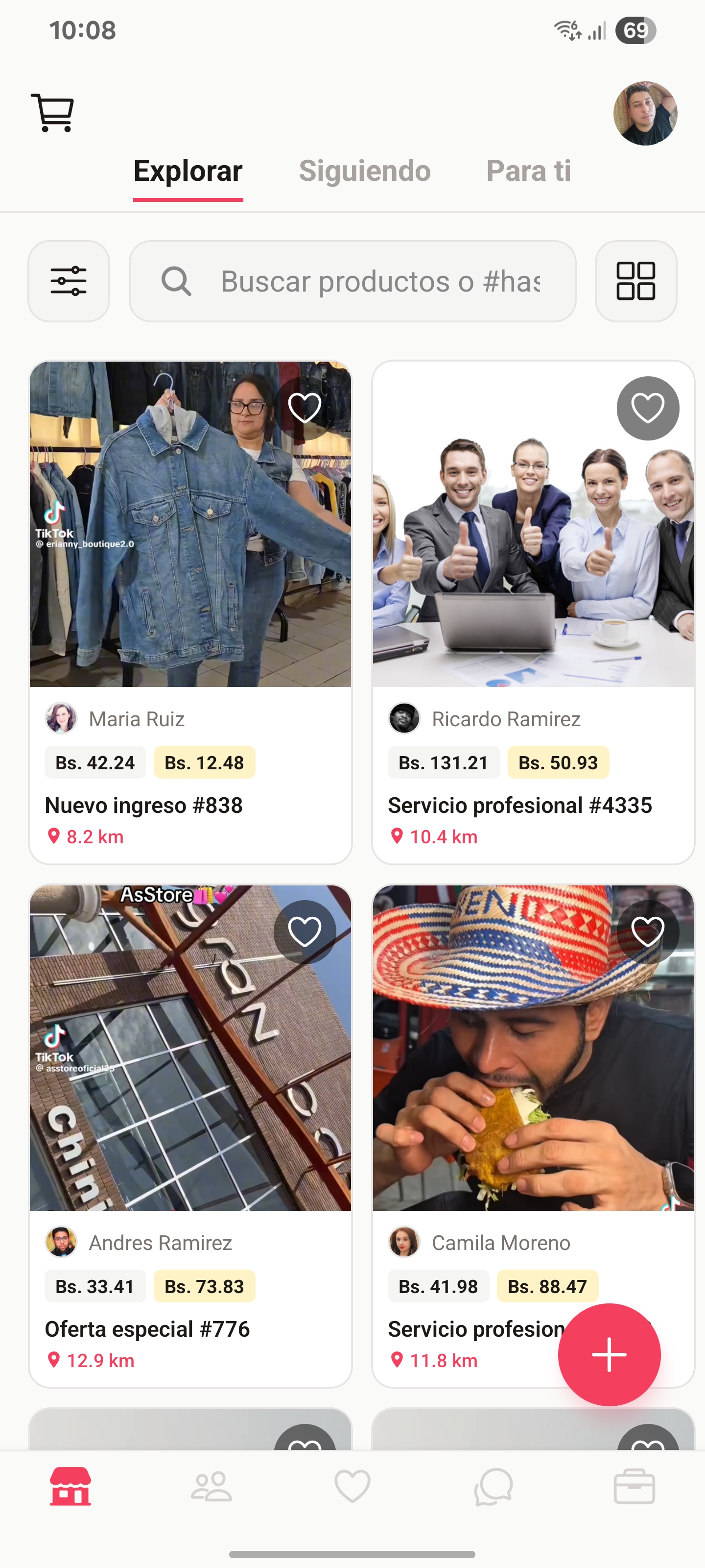 Social Network & E-commerce App