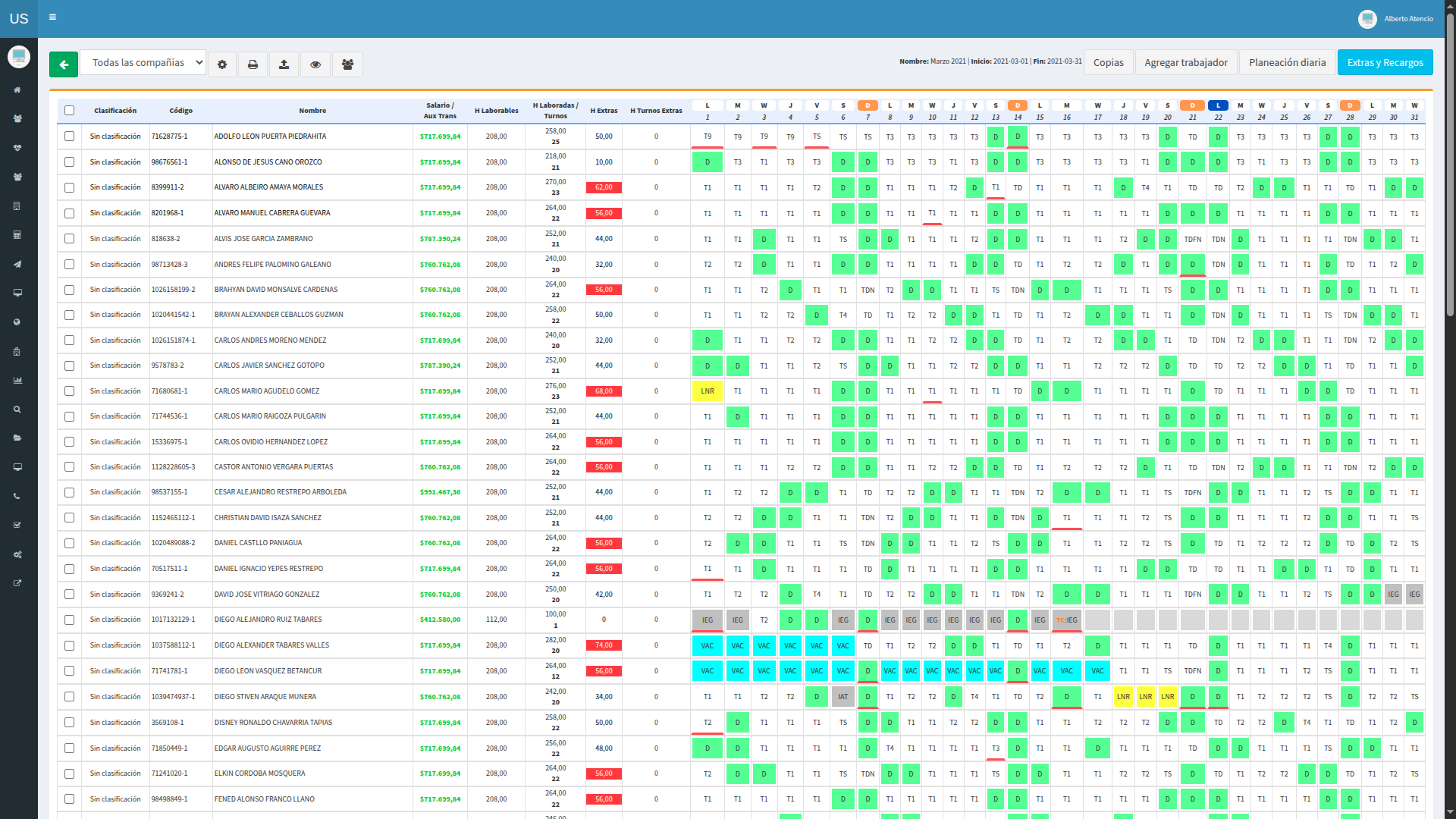 Shift Management System